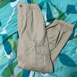 Abercrombie & Fitch Cargo Joggers in Light Khaki, size XS